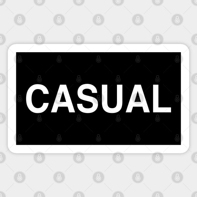 Casual Sticker by StickSicky